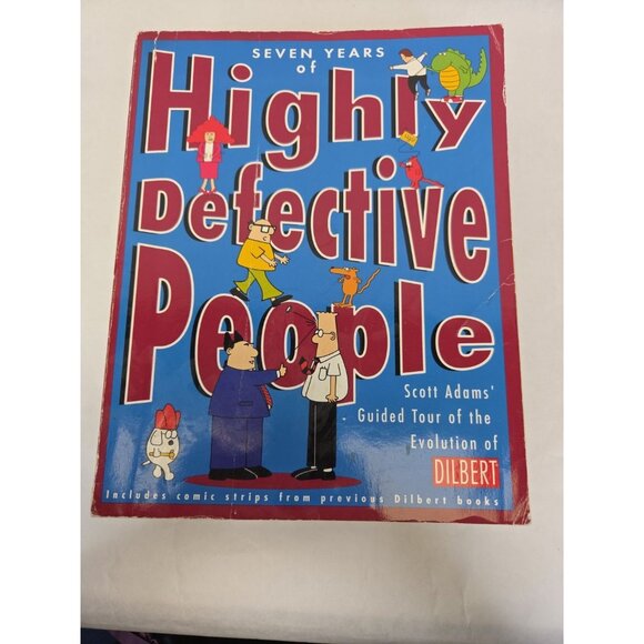 Dilbert Books Comics By Scott Adams Lot of 5 Large Paperback, Dilbert Future HB - Picture 15 of 16